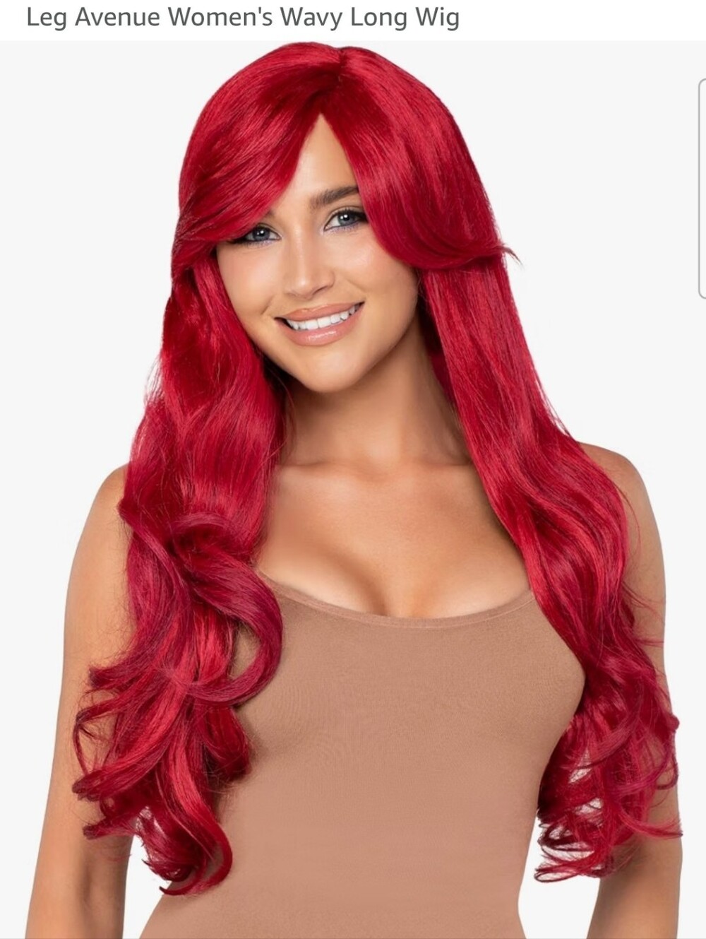 Red Voluminous Wig - Rich Red Brand NEW